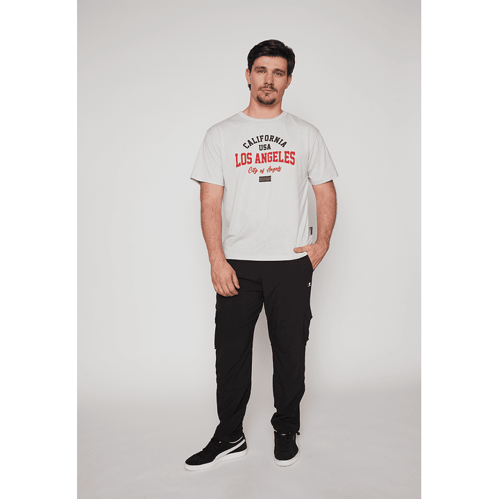 Pantalón Hombre Cargo Negro Familyshop 2