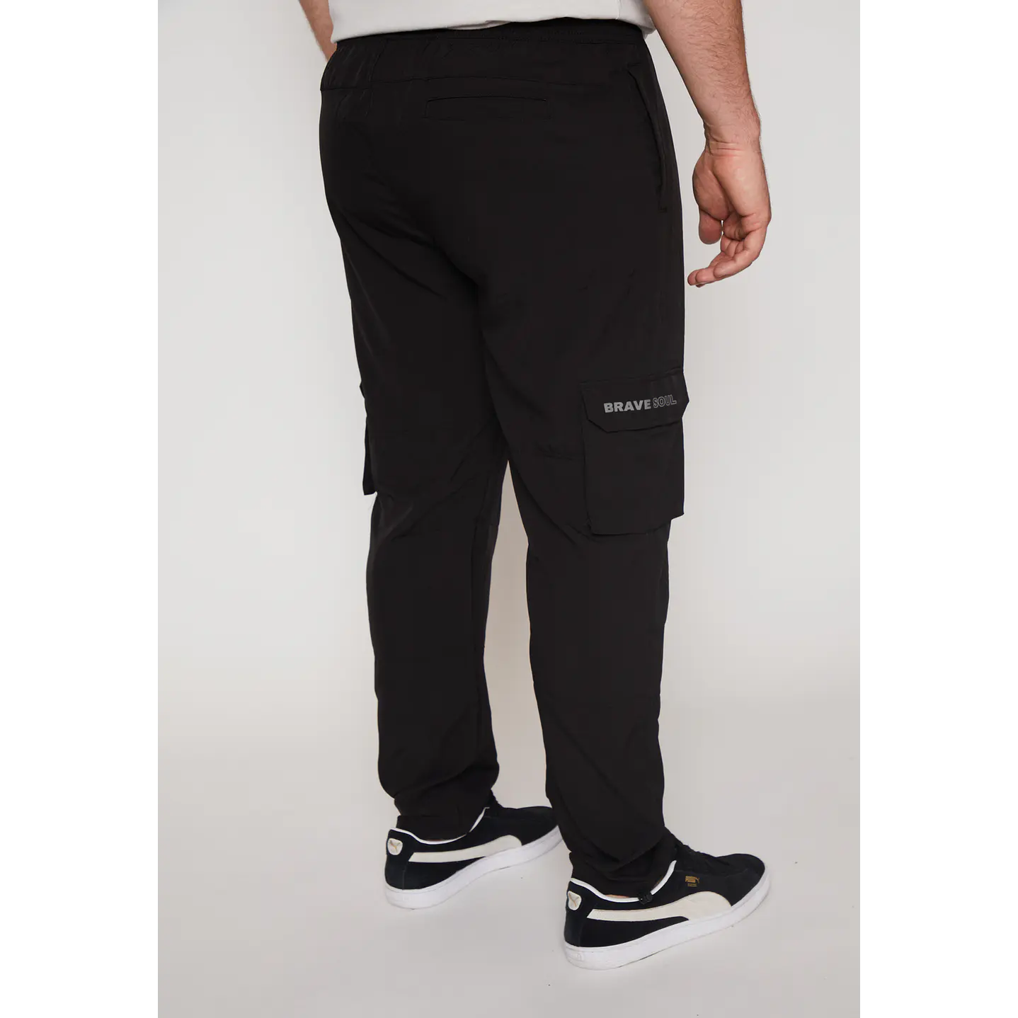 Pantalón Hombre Cargo Negro Familyshop 4