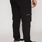 Pantalón Hombre Cargo Negro Familyshop - Miniatura 4