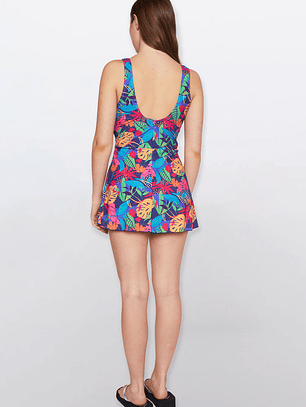 Traje De Baño Chic Mini Azul Familyshop