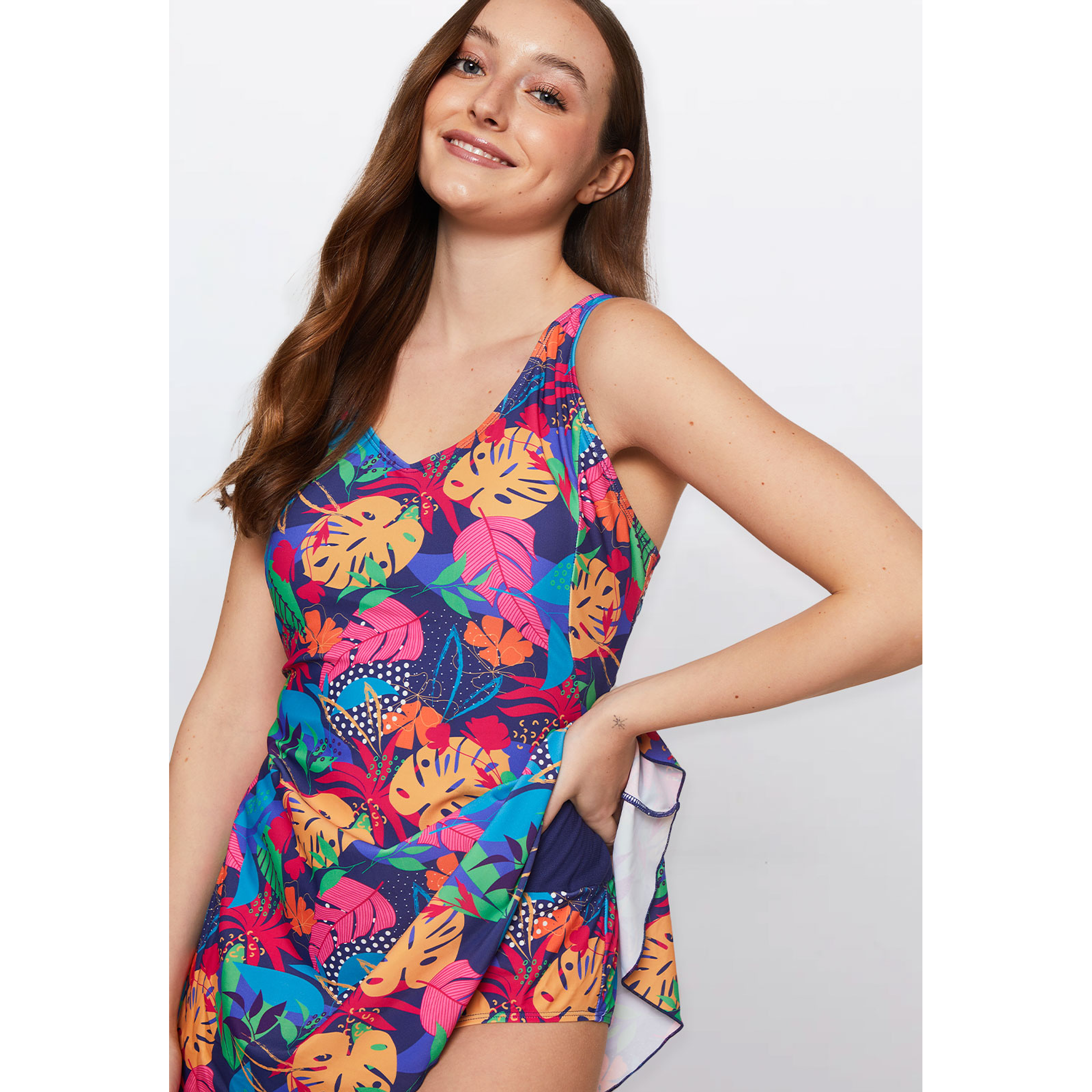 Traje De Baño Chic Mini Azul Familyshop 4