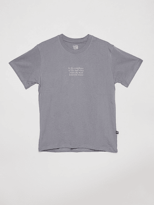 Polera Lolo Manga Corta Gris Familyshop