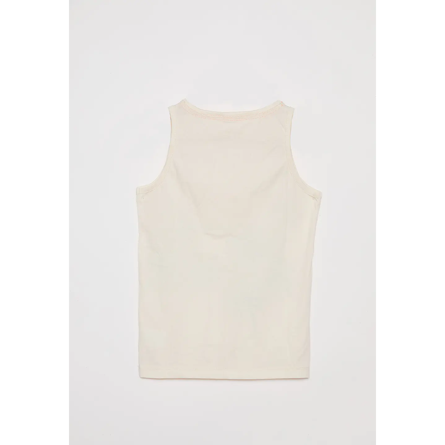 Polera Niño Sin Mangas Beige Familyshop 2