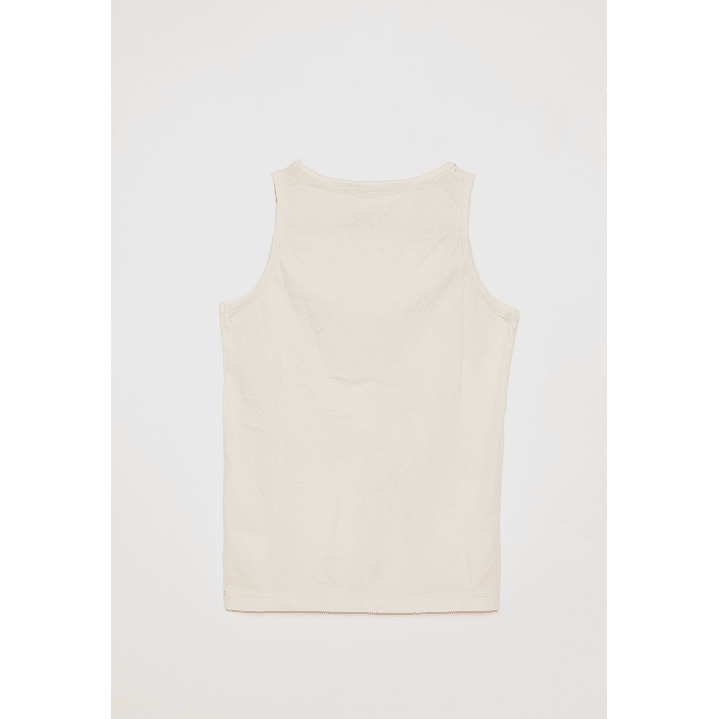 Polera Niño Sin Mangas Beige Familyshop 2