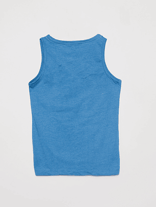 Polera Surfing Sin Mangas Azul Familyshop