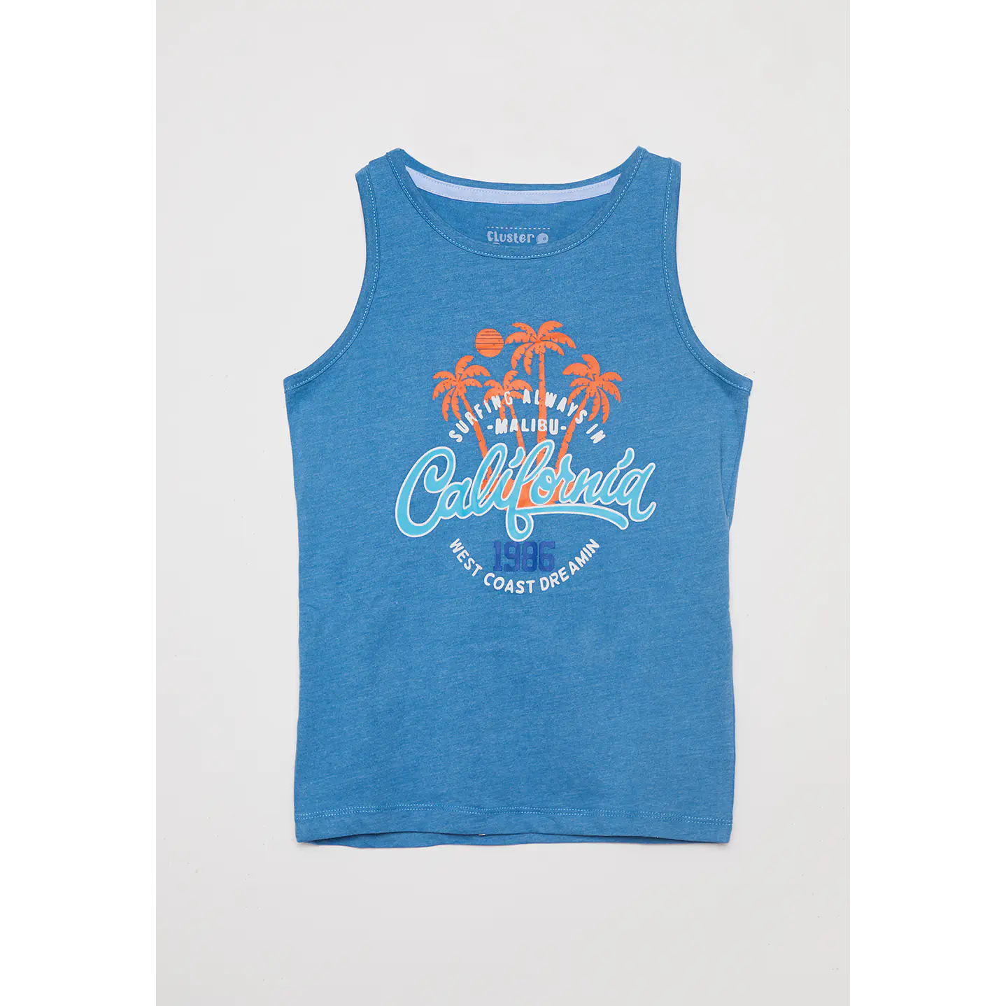 Polera Surfing Sin Mangas Azul Familyshop 1