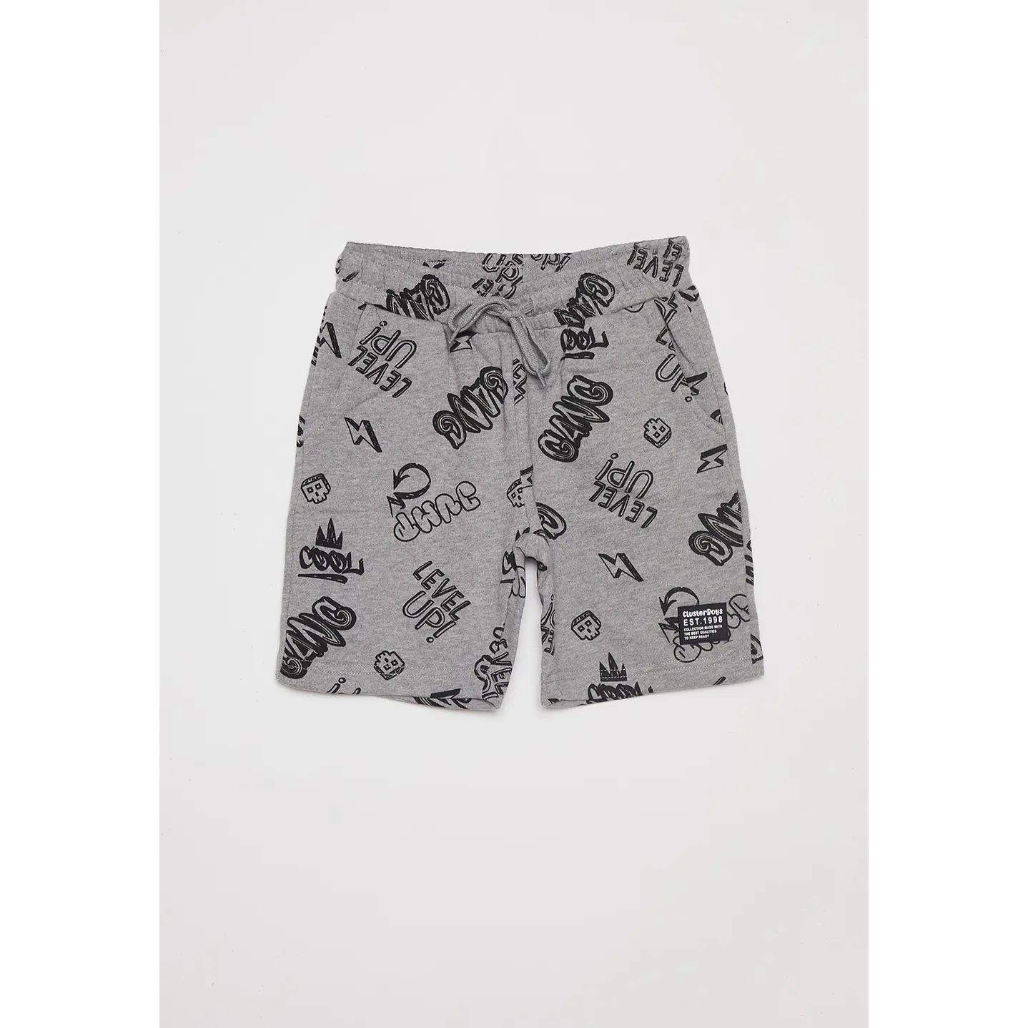 Bermuda Niño Graffiti Gris Familyshop 1