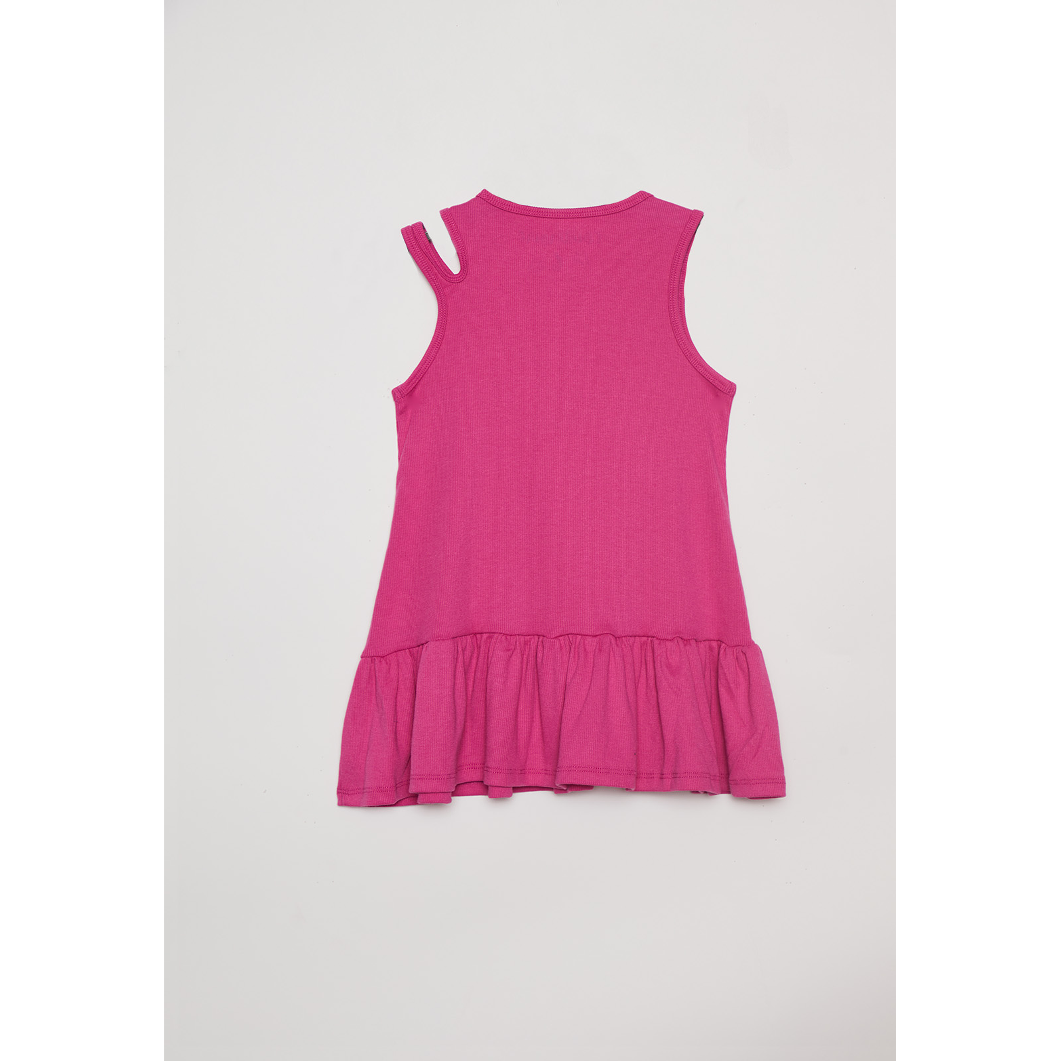 Vestido Niña Sin Mangas Fucsia Familyshop 2