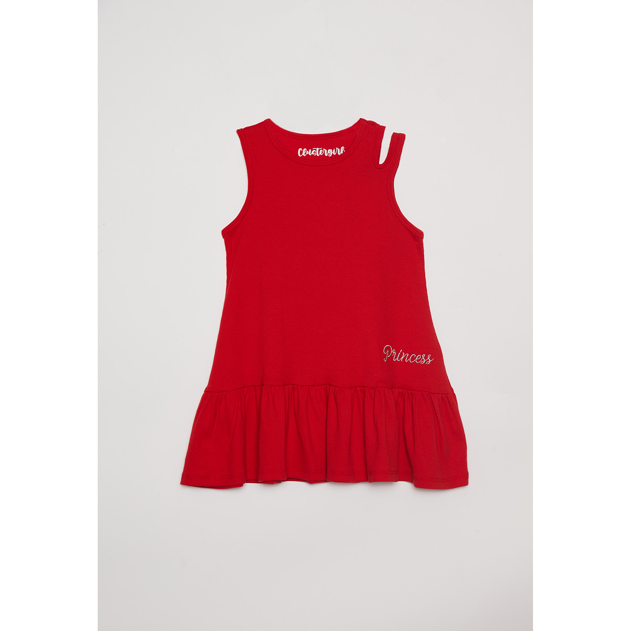 Vestido Niña Cut Out Rojo Familyshop 1
