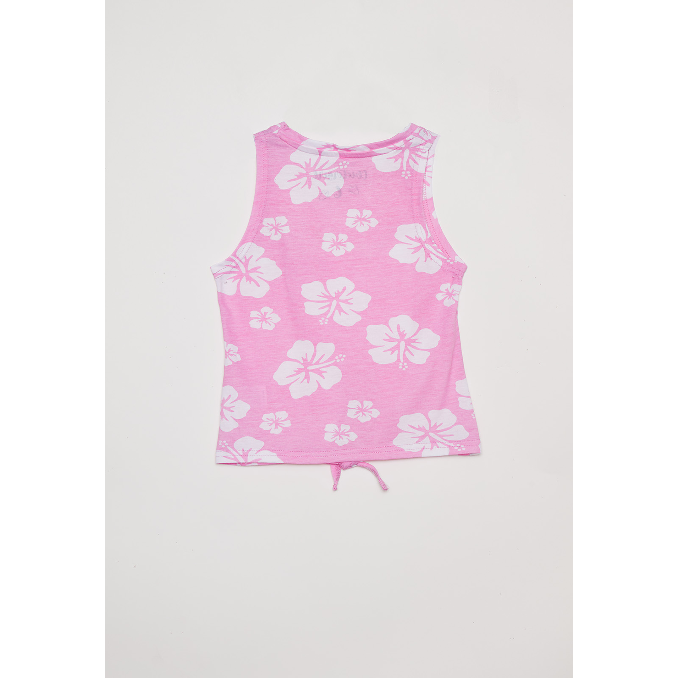 Polera Niña Nudo Rosado Familyshop 2