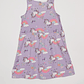 Vestido Niña Unicornio Lila Familyshop - Miniatura 2