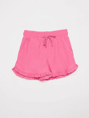 Short Niña Corto Fucsia Familyshop