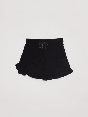 Short Niña Fantasía Negro Familyshop