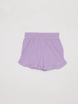 Short Niña Corto Morado Familyshop