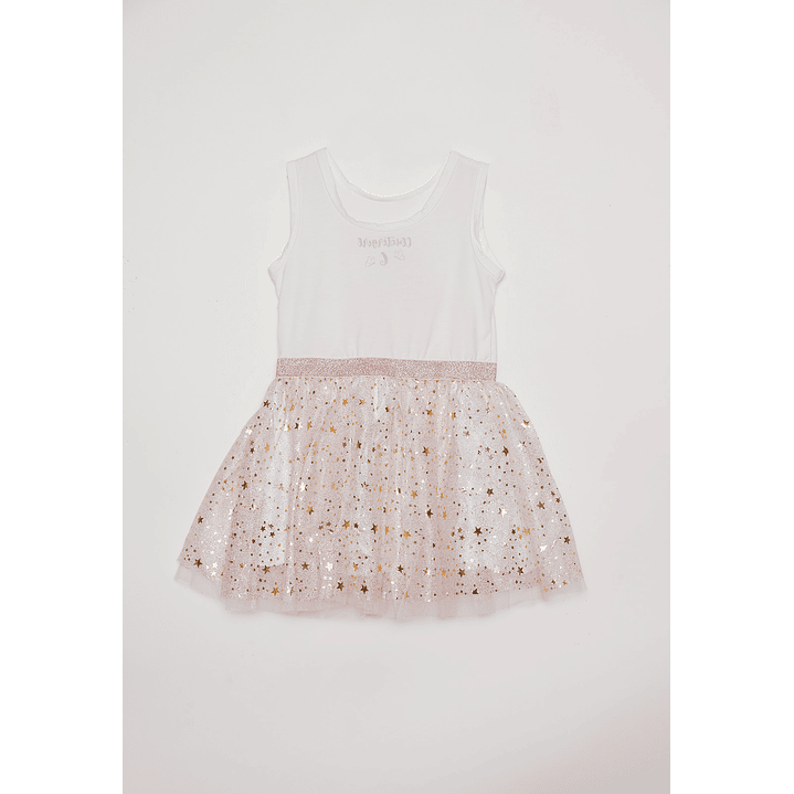 Vestido Niña Queen Blanco Familyshop 2