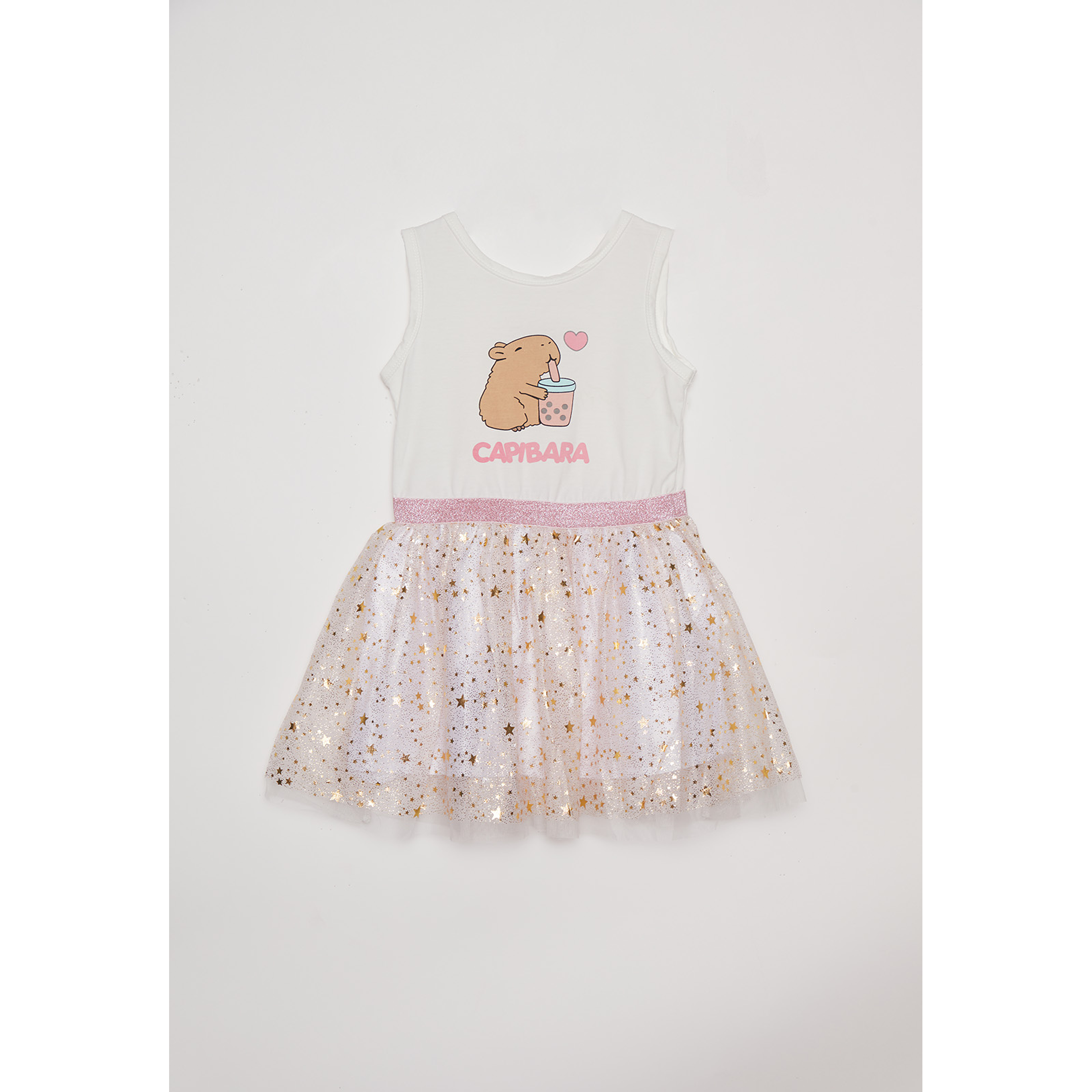 Vestido Niña Queen Blanco Familyshop 1