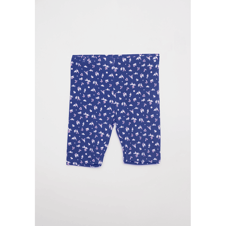 Calza Niña Corto Azul Familyshop 1