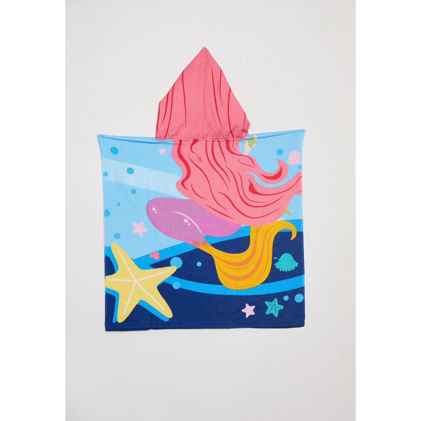 Toalla Infantil Sirena Azul Familyshop 2