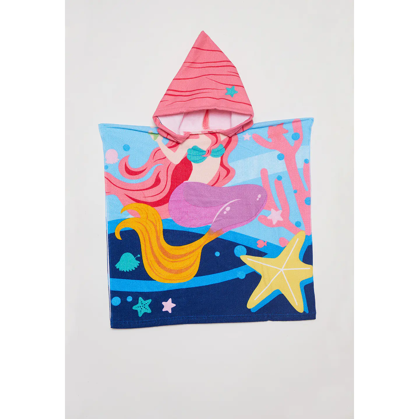 Toalla Infantil Sirena Azul Familyshop 1