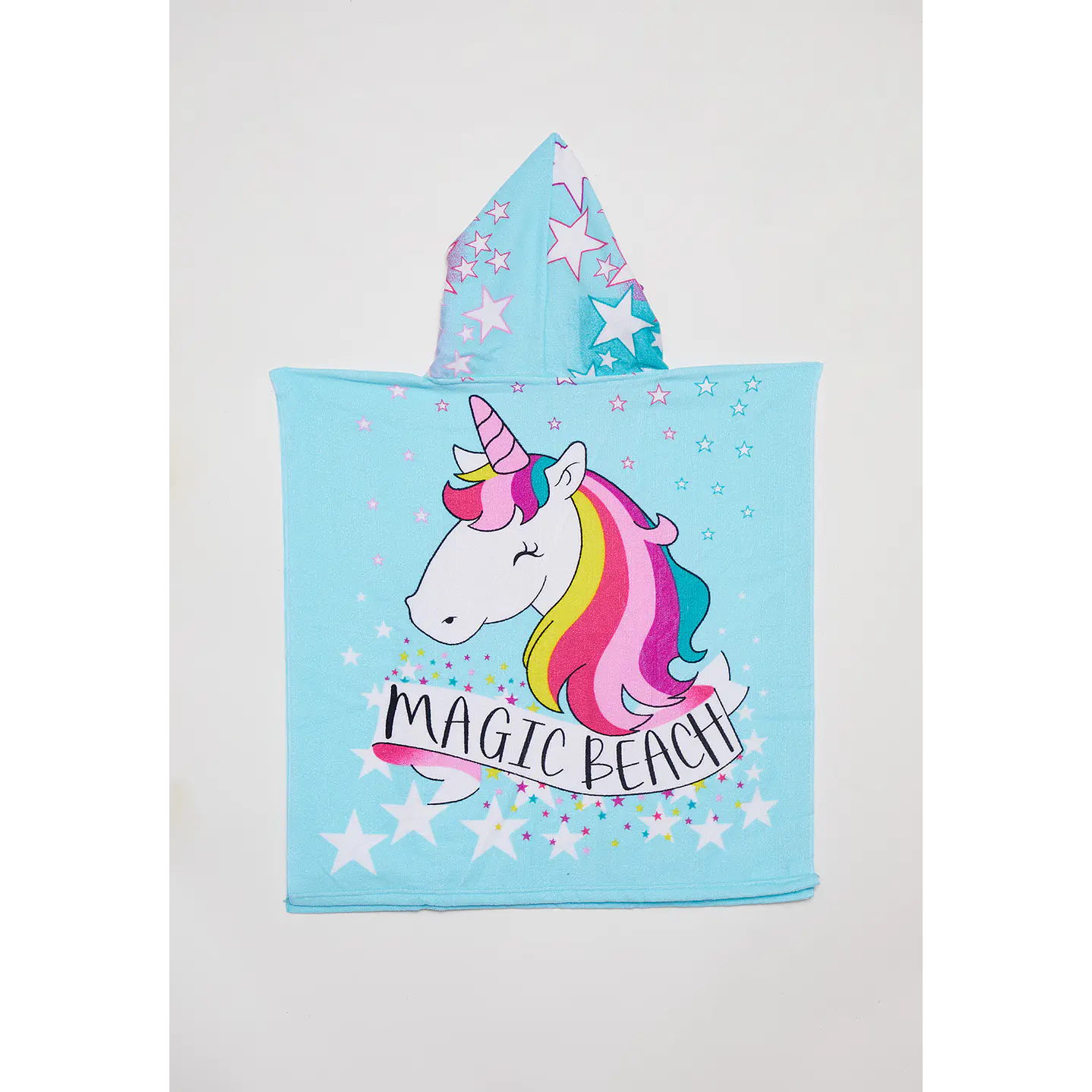 Toalla Infantil Unicornio Celeste Familyshop 2