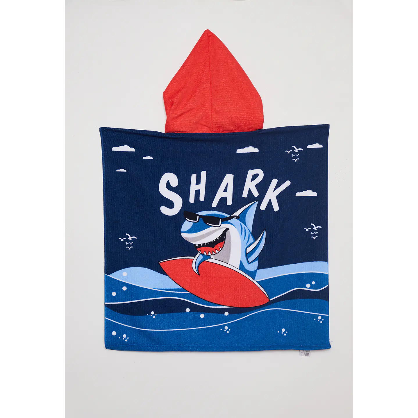 Toalla Infantil Shark Azul Familyshop 2