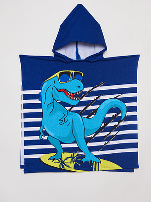 Toalla Infantil Rex Azul Familyshop