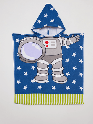 Toalla Infantil Astronauta Azul Familyshop