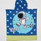 Toalla Infantil Astronauta Azul Familyshop - Miniatura 2