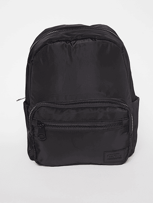 Cartera Tela Acolchada Mujer Negro Familyshop