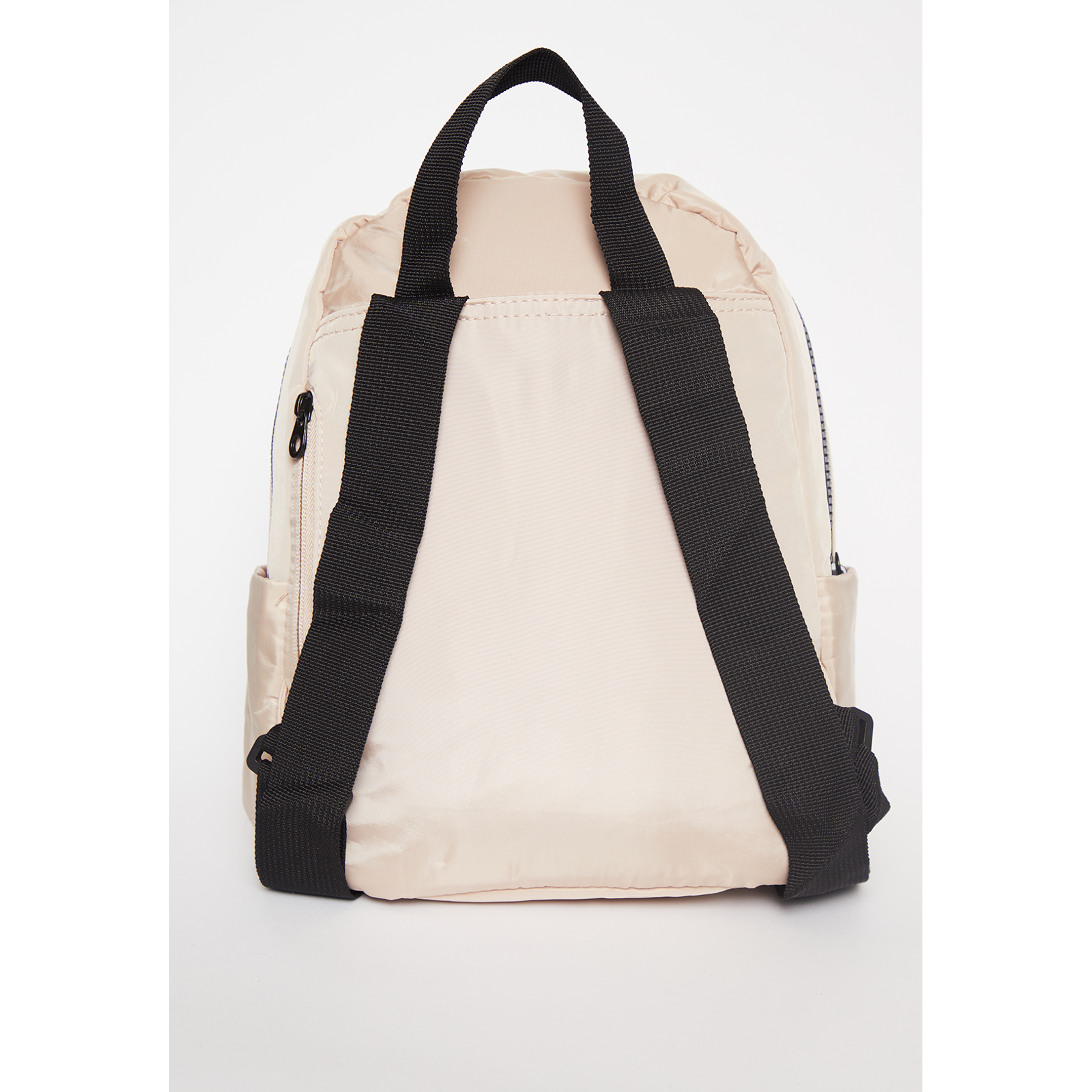 Cartera Tela Acolchada Mujer Beige Familyshop 3