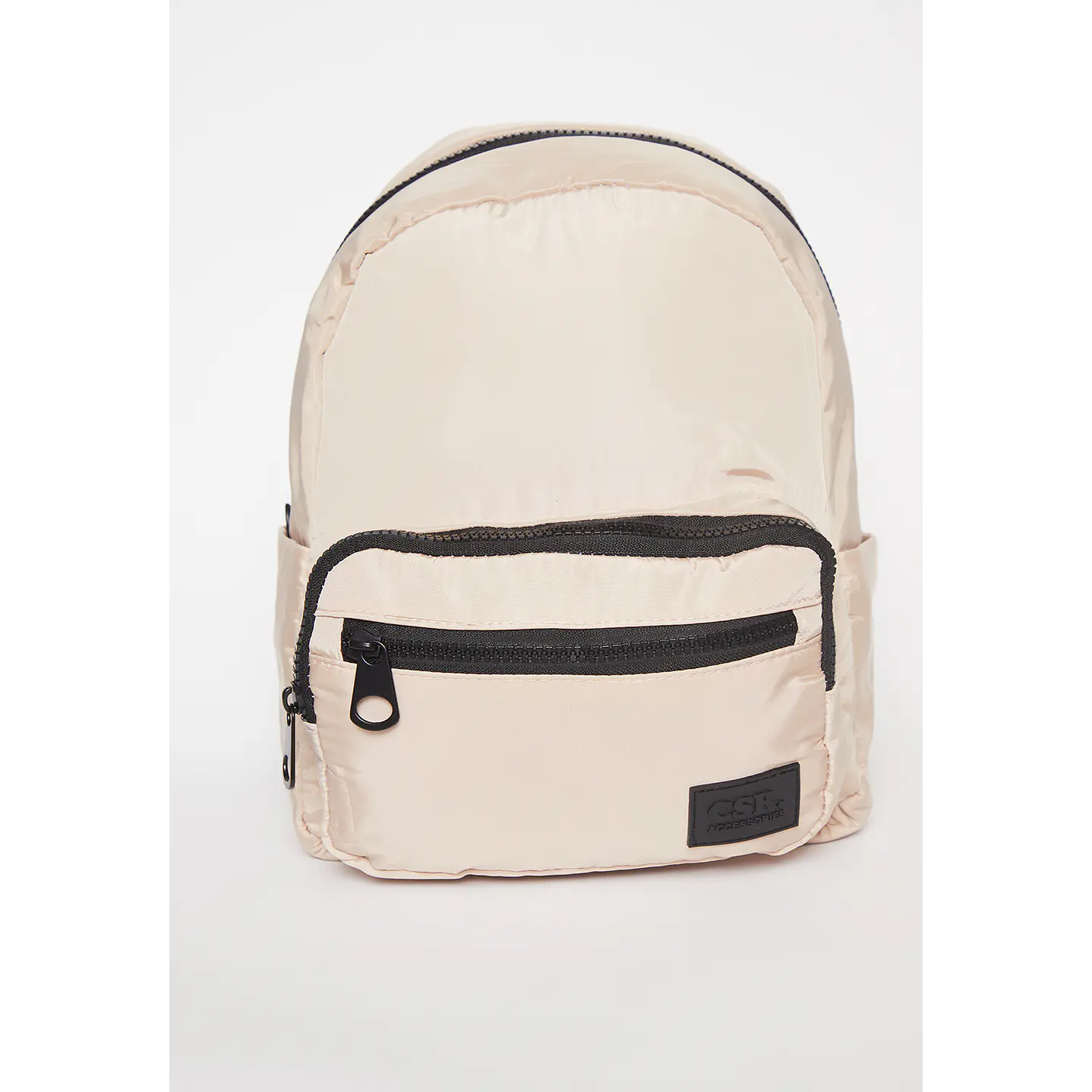 Cartera Tela Acolchada Mujer Beige Familyshop 1