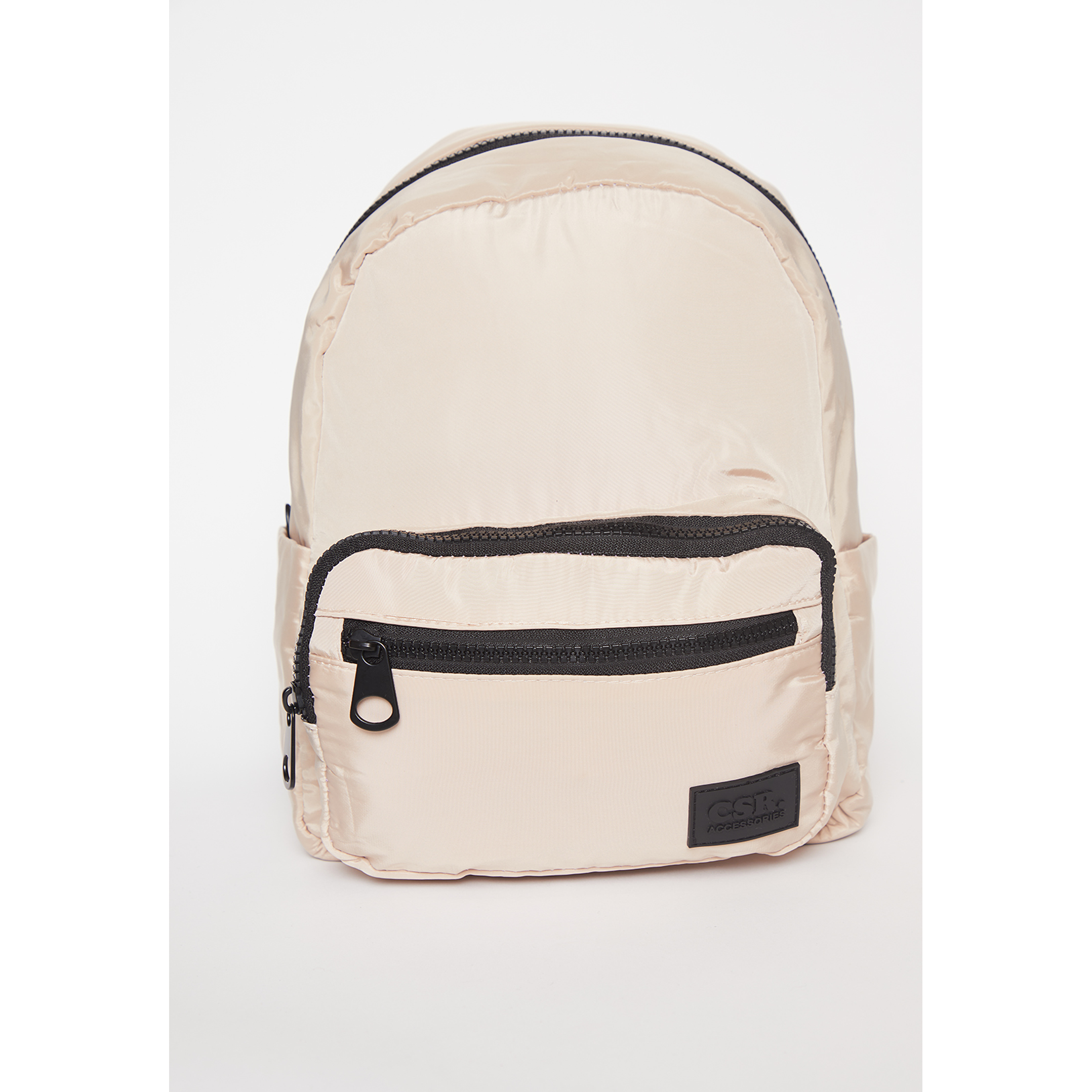 Cartera Tela Acolchada Mujer Beige Familyshop 1