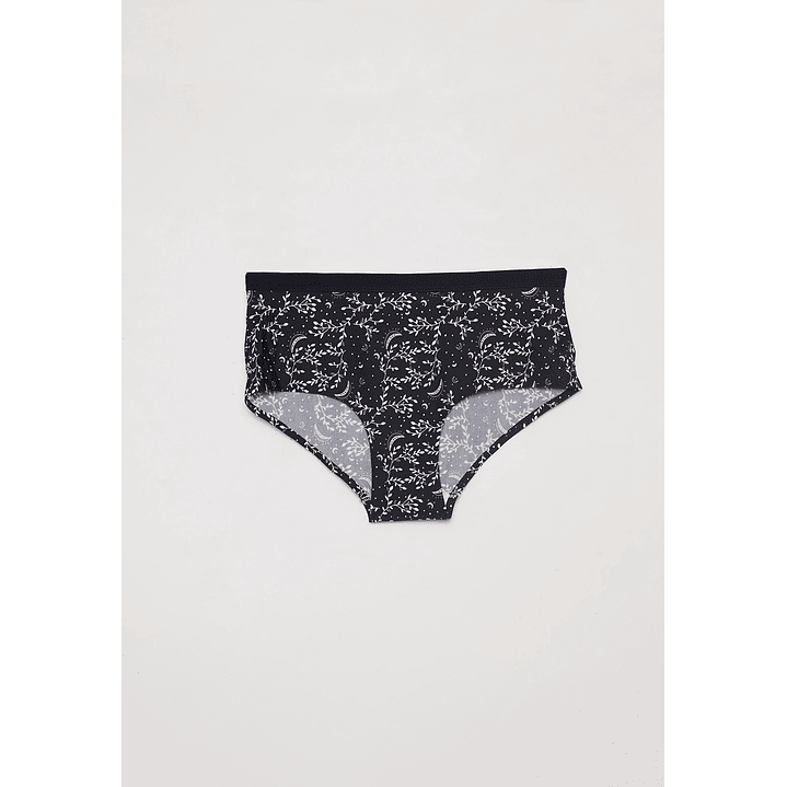 Calzón Micro Liso Mujer Negro Familyshop 1