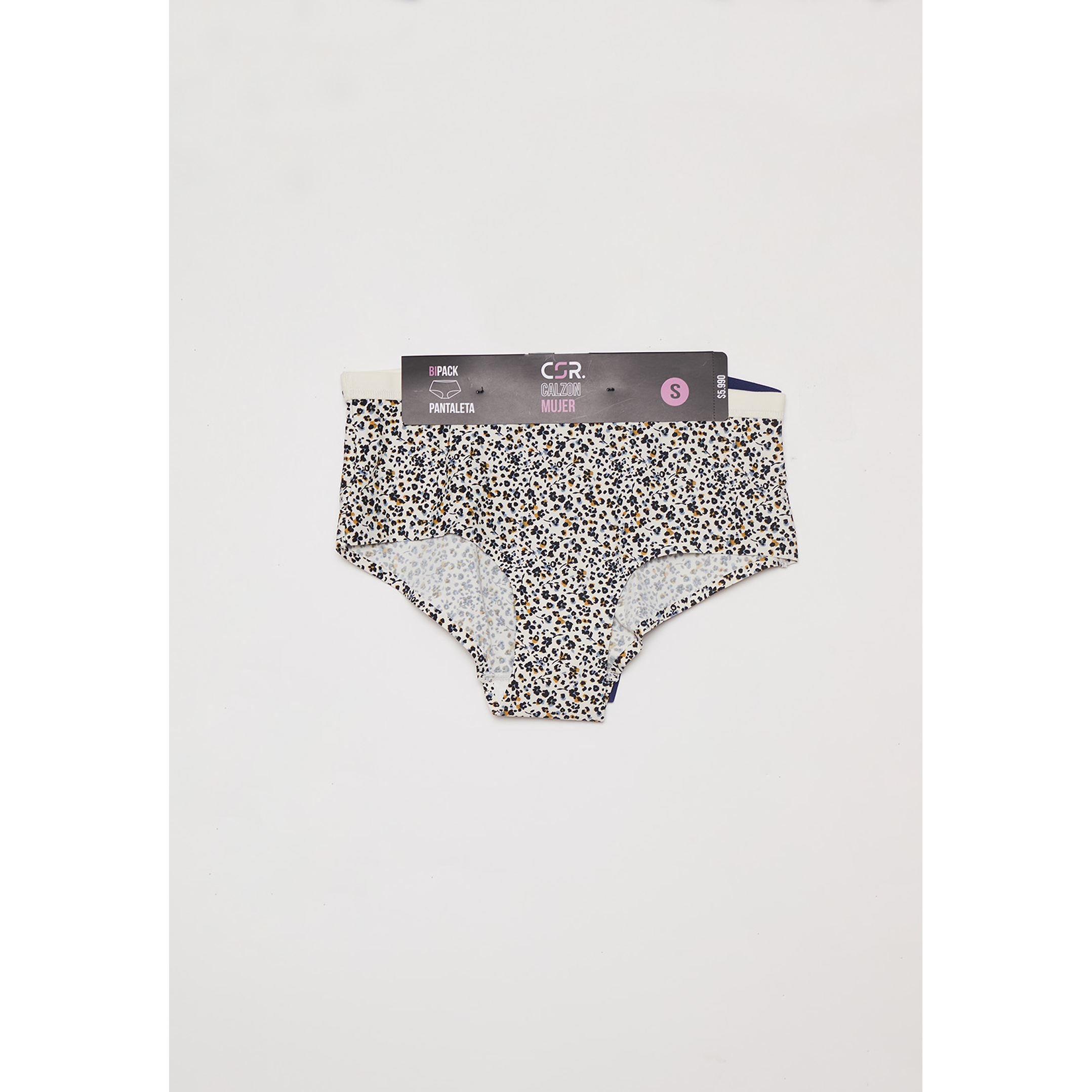 Calzón Micro Liso Mujer Amarillo Familyshop 3