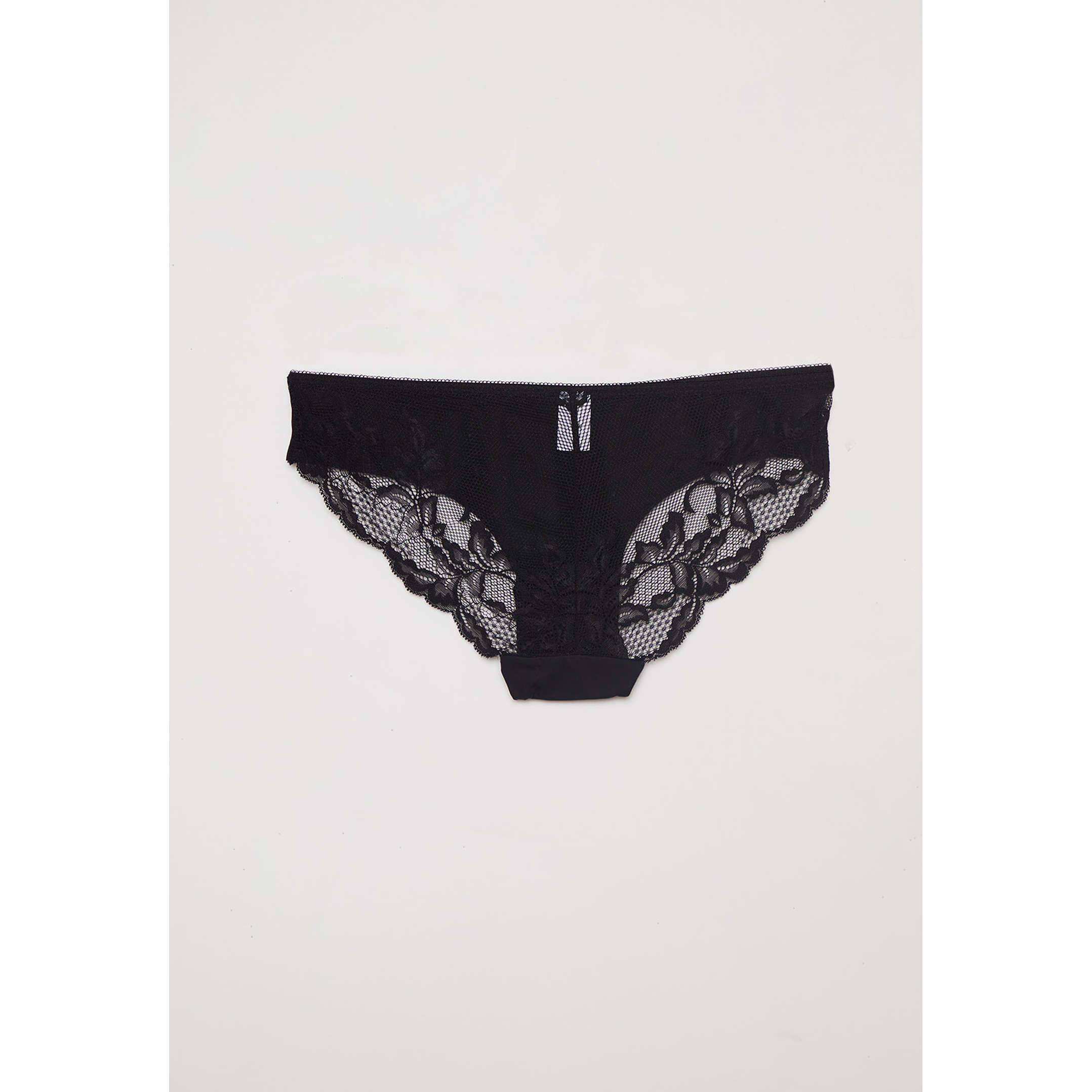 Calzón Encaje Mujer Negro Familyshop 1