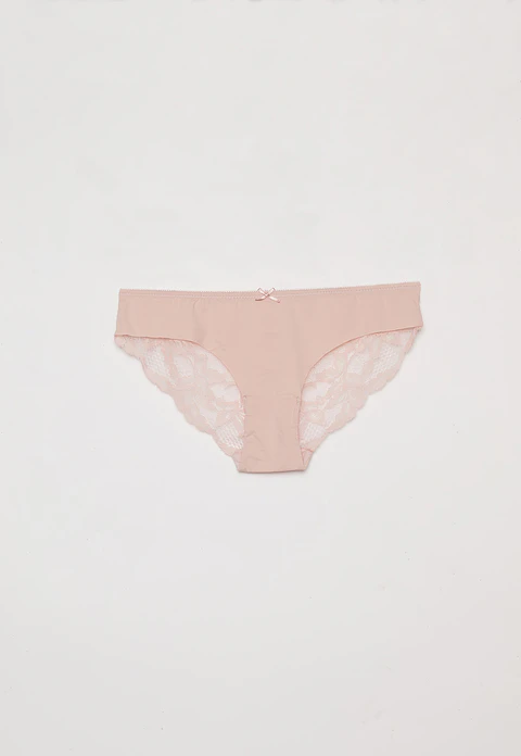 Calzón Encaje Mujer Rosado Familyshop