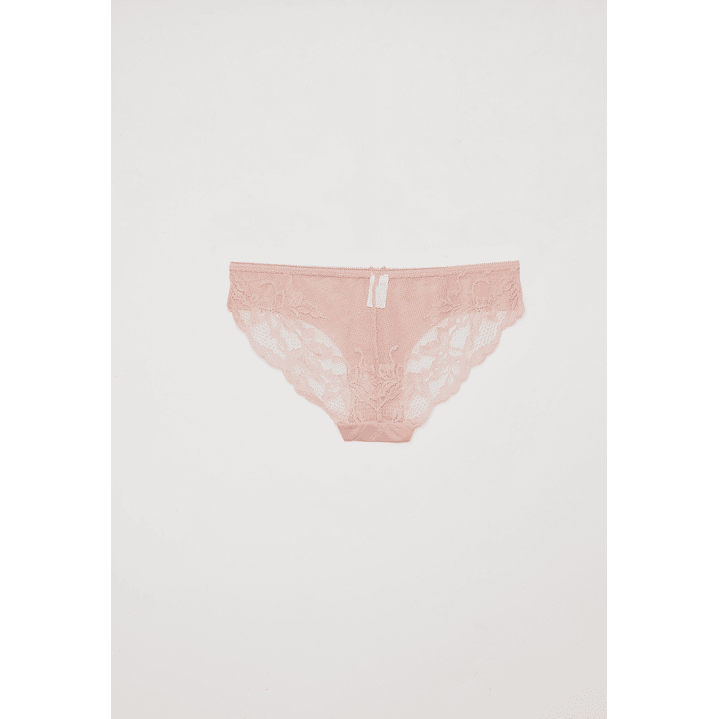Calzón Encaje Mujer Rosado Familyshop 2