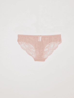 Calzón Encaje Mujer Rosado Familyshop