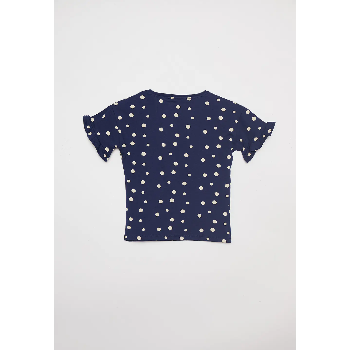 Polera Niña Lunares Azul Familyshop 2