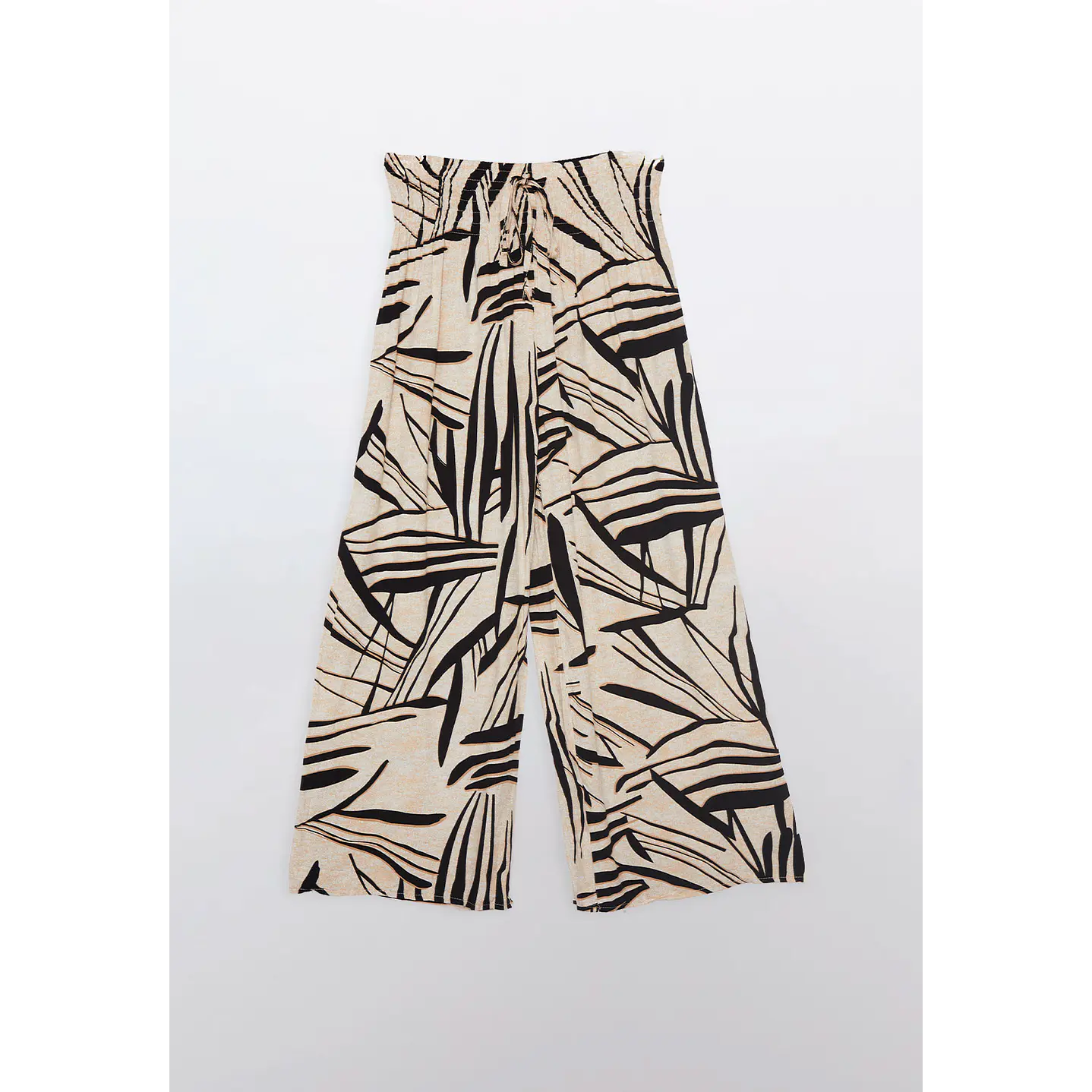 Pantalón Palazzo Mujer Beige Familyshop 1