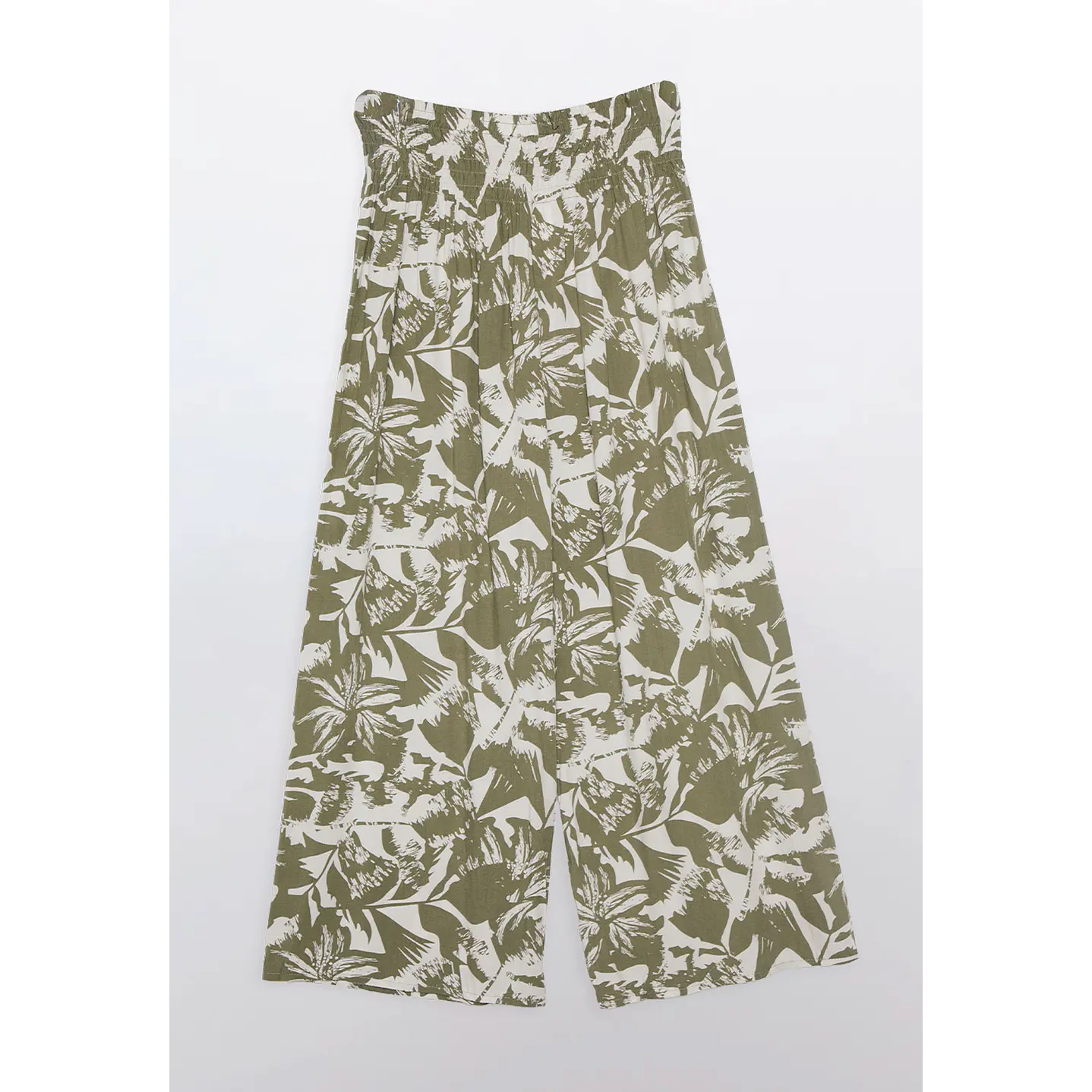 Pantalón Palazzo Mujer Verde Familyshop 2