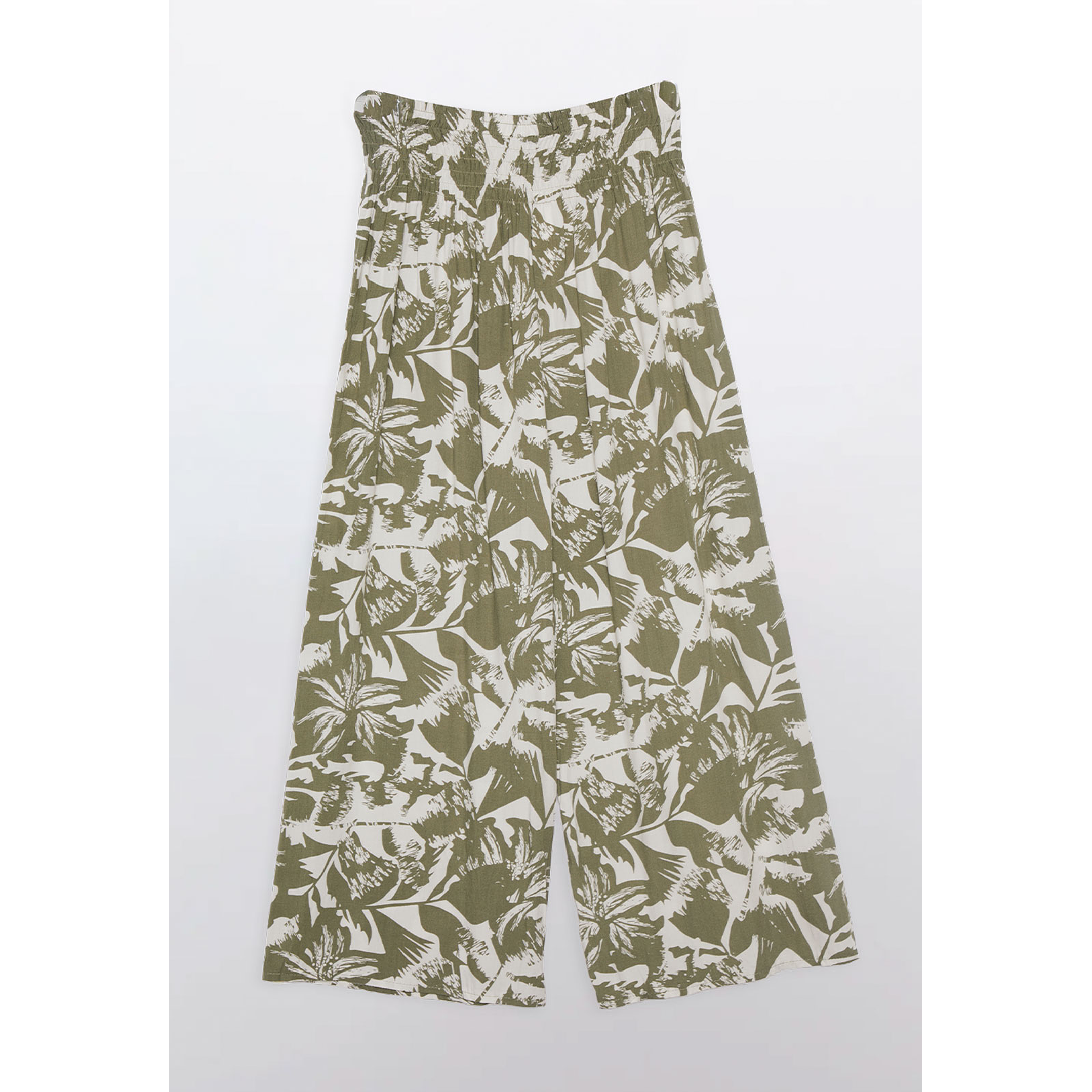 Pantalón Palazzo Mujer Verde Familyshop 2