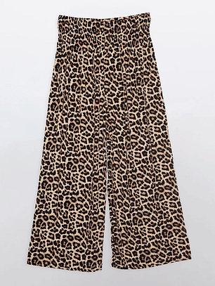 Pantalón Palazzo Mujer Café Familyshop