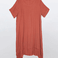 Vestido Mujer Manga Corta Coral Familyshop - Miniatura 1