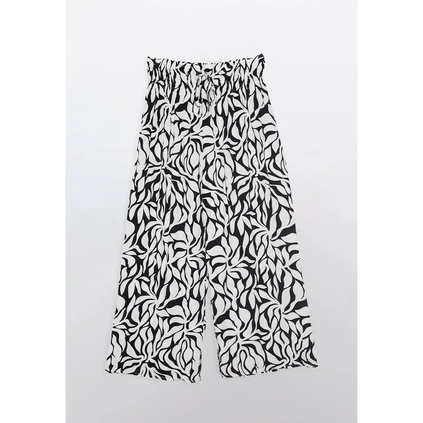 Pantalón Palazzo Mujer Blanco Familyshop 1
