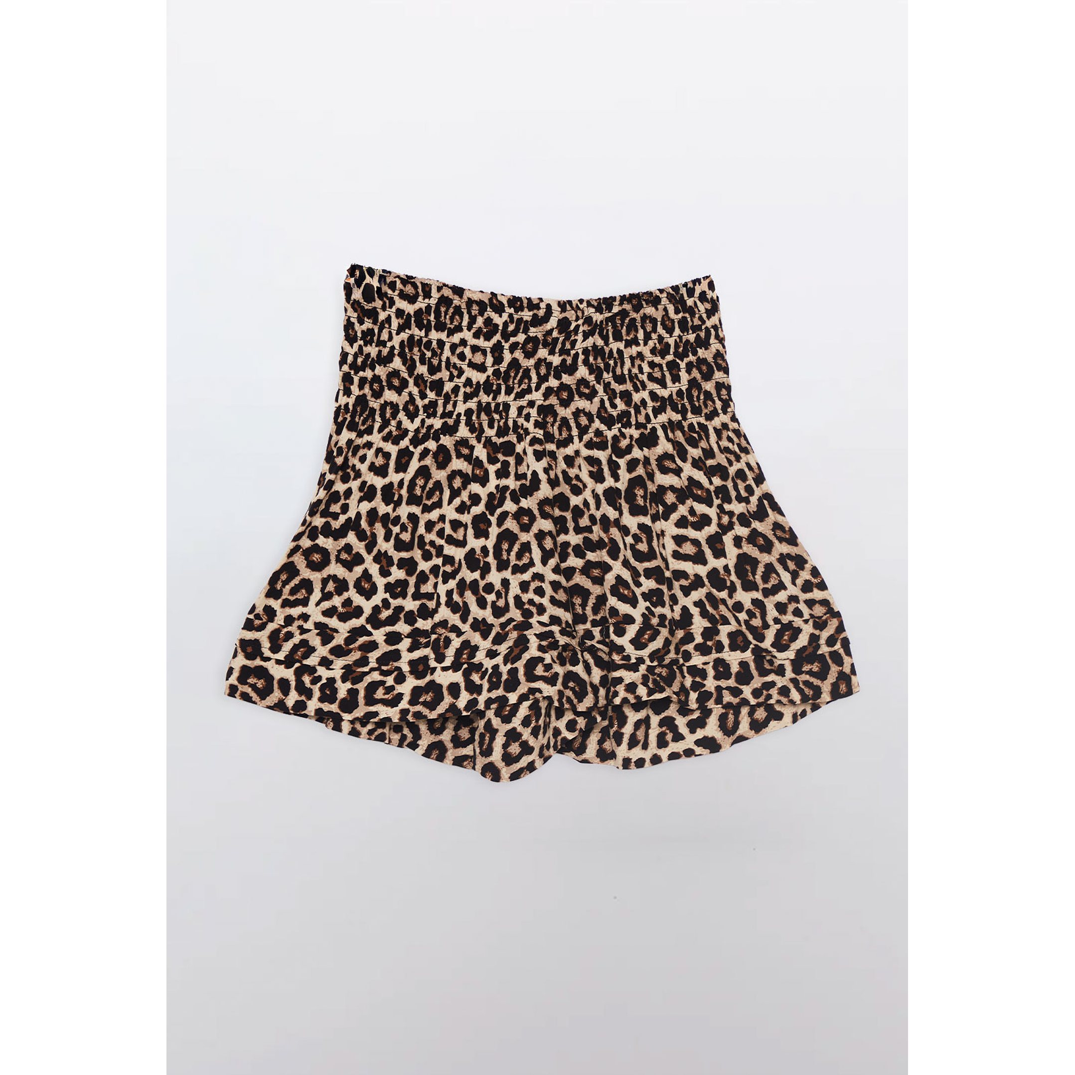 Short Mujer Pretina Ancha Café Familyshop 2