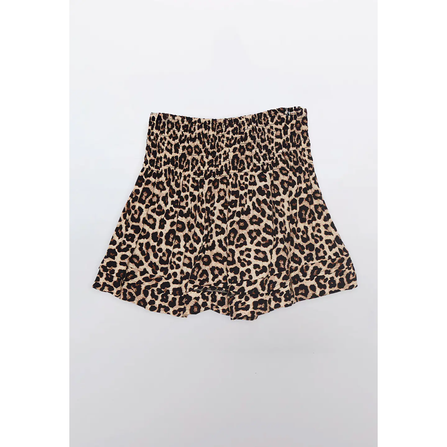 Short Mujer Pretina Ancha Café Familyshop 1