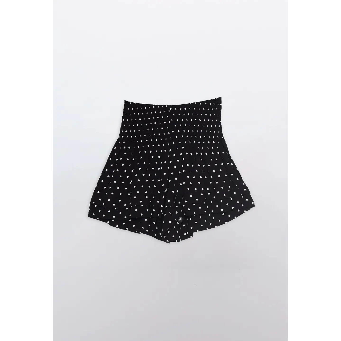 Short Mujer Pretina Ancha Puntos Negro Familyshop 1