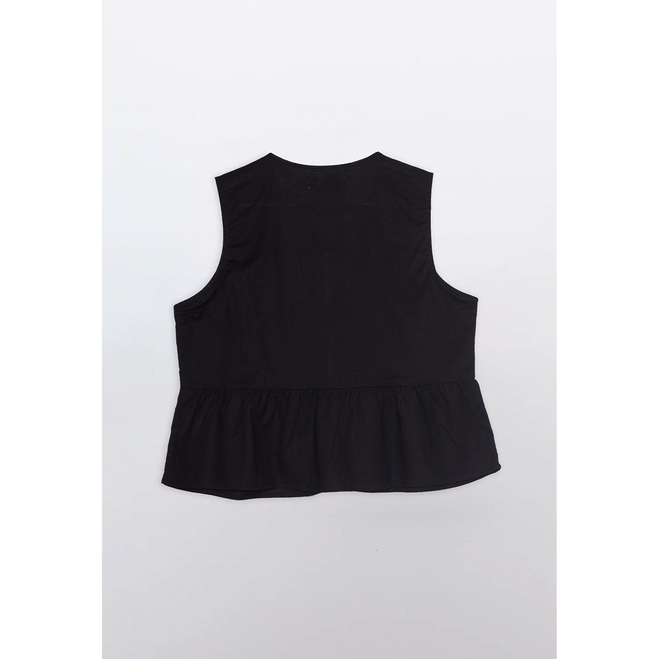 Blusa Mujer Sin Mangas Negro Familyshop 2