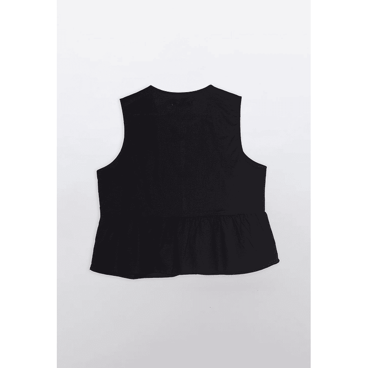 Blusa Mujer Sin Mangas Negro Familyshop 2